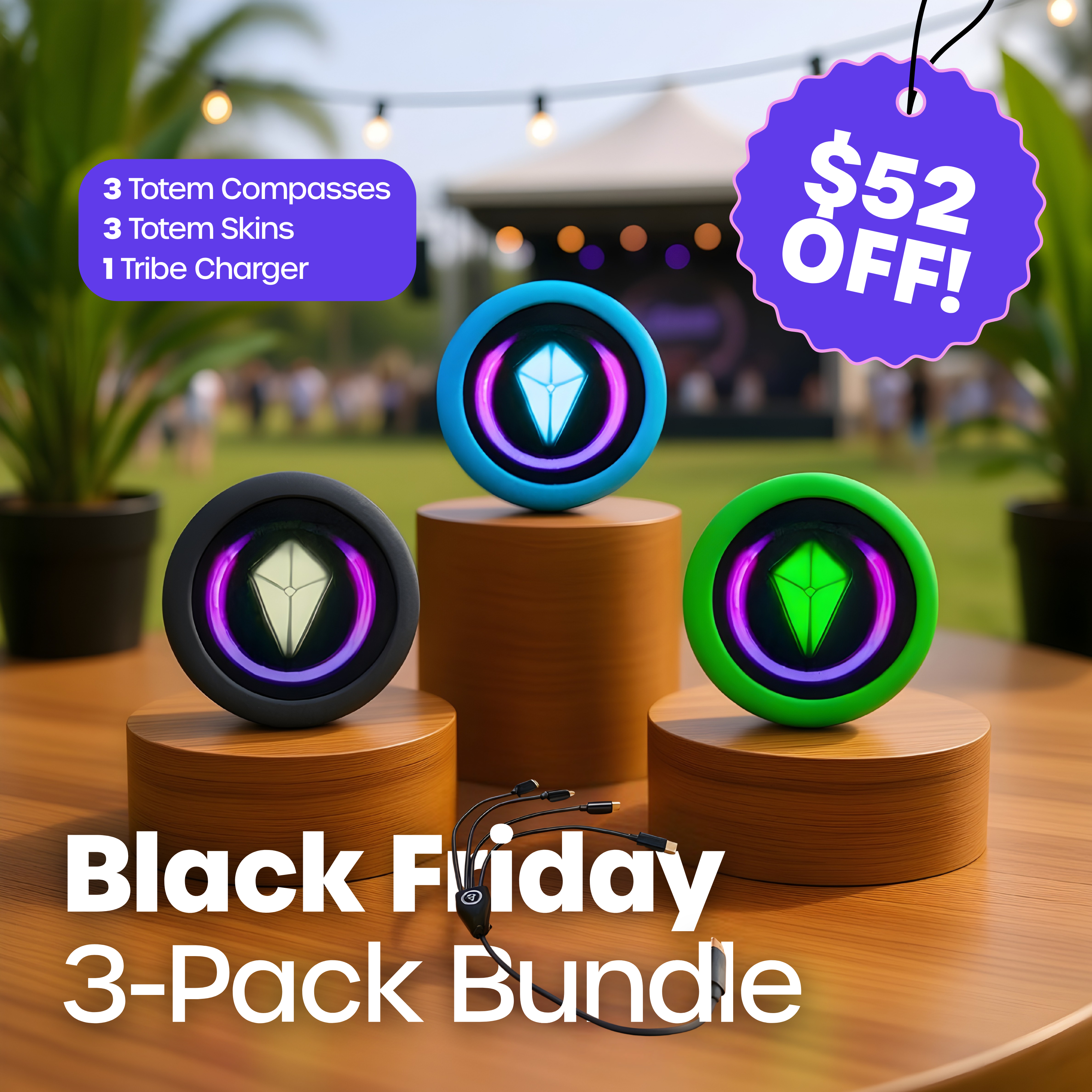 Black Friday Totem 3-Pack